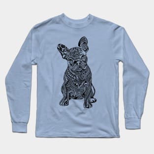 Polynesian Frenchie Long Sleeve T-Shirt